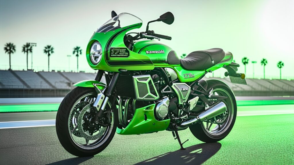 Kawasaki Z900RS Café en Verde Vintage: La Moto Retro Moderna que Todos Quieren en 2026