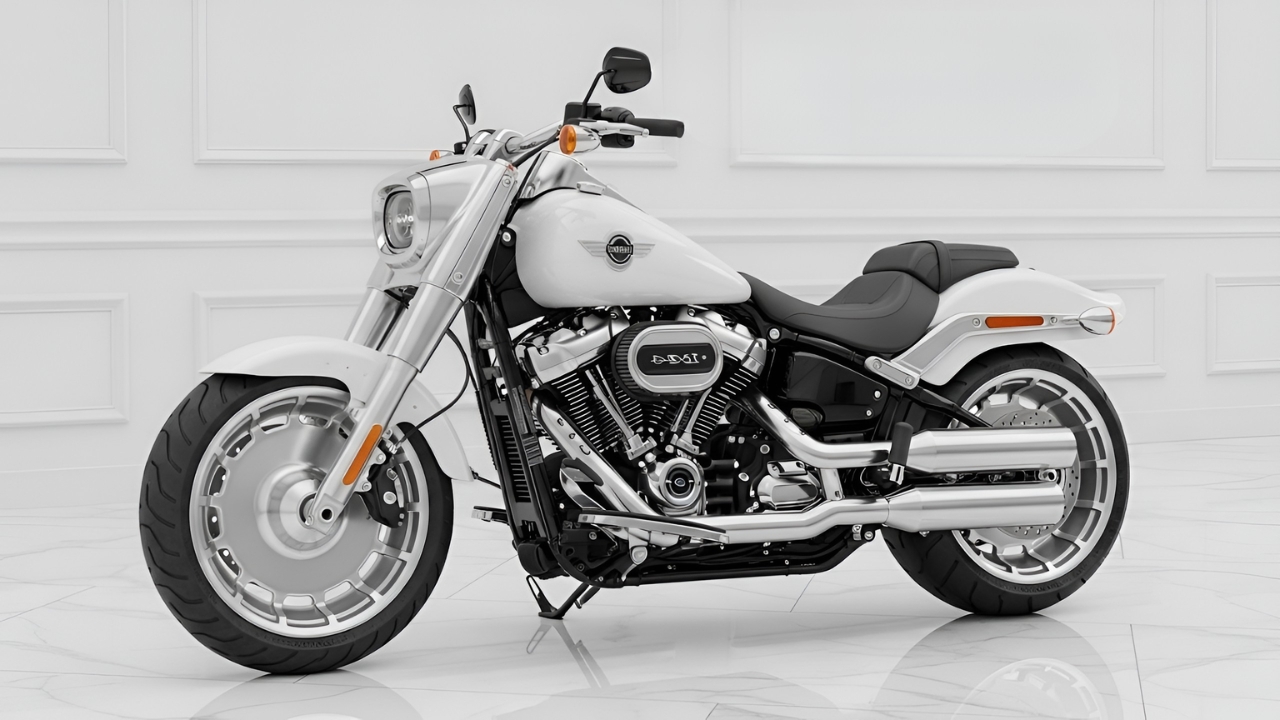 Harley-Davidson Fat Boy: Moto Cruiser Icónica con Diseño Robusto y Gran Presencia en la Carretera