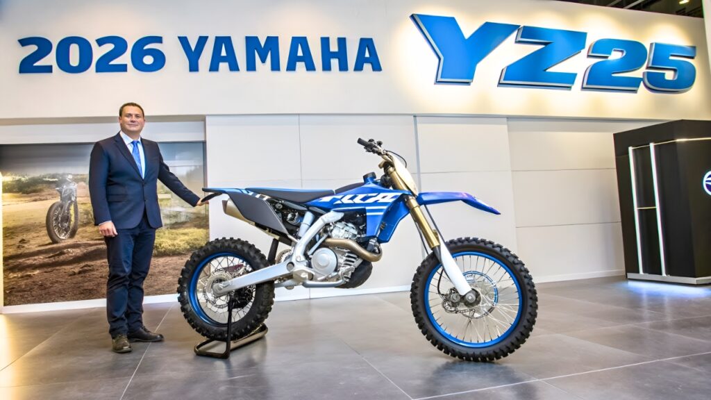 Yamaha YZ125 2026: La Nueva Moto Motocross 2 Tiempos que Promete Más Potencia y Diversión