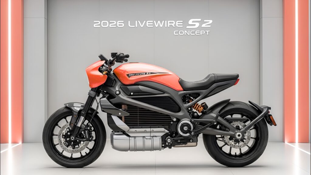 LiveWire S2 Concept 2026: Moto Eléctrica Futurista con Tecnología Avanzada y Diseño Deportivo Innovador